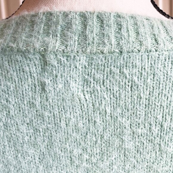 JOIE Cardigan Sweater Mint Green XL Soft Balloon Sleeves NWT - Picture 11 of 11